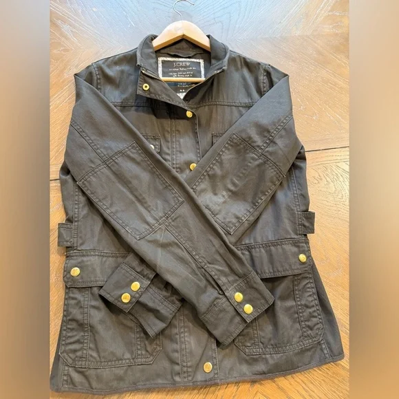 Women’s J Crew Field Jacket Size M - Picture 4 of 8